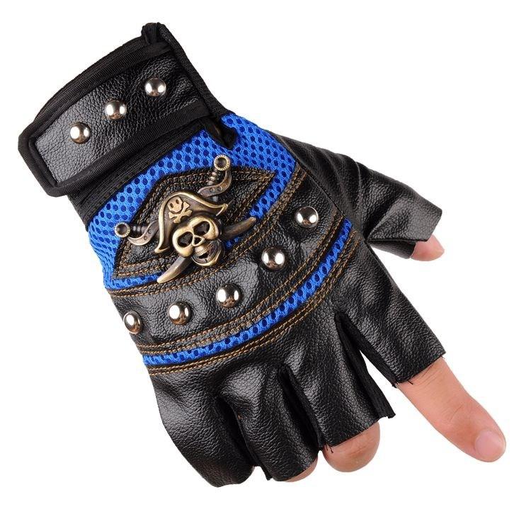 Cycling Gloves New Spring and Summer Men and Women Outdoor Bicycle Climbing Fitness Sports Sunshade Thin Half Finger Gloves