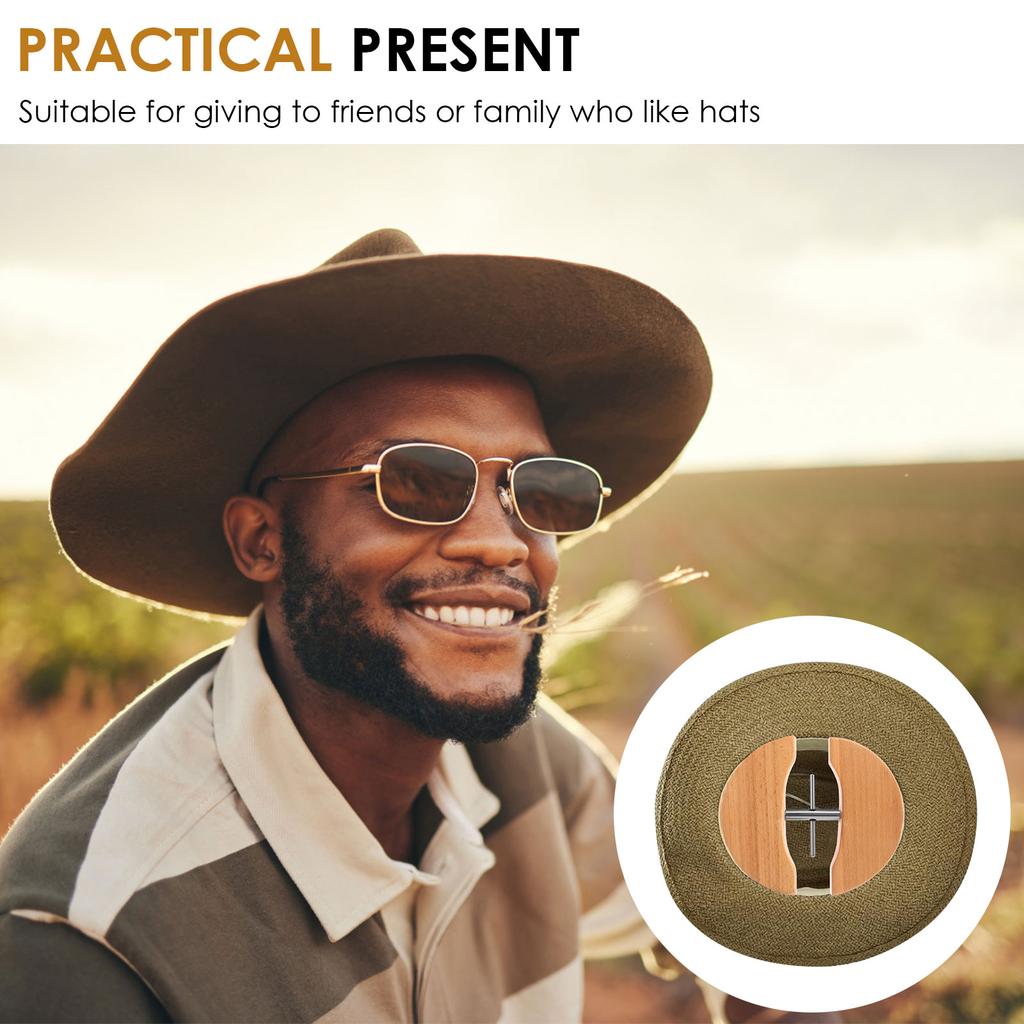 Hat Stretcher for Fitted Hat Adjustable Wooden Jack Shaper for Cowboy and Baseball Cap Fedora Present for Friend Hat Stretcher