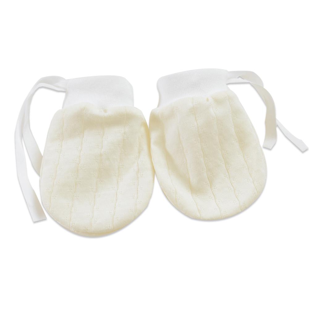 Breathable Baby Anti-Scratch Teething Gloves - Newborn Infant Mittens for All Seasons