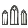 Decorazioni murali con Finestra ad Arco Cattedrale Rustica Cornice di Finestra Finta Decorativa da Fattoria Finestra Tradizionale con Cornice in Legno Regalo