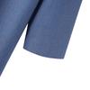 Robe longue en Denim pour femmes, grande taille, tempérament élégant, mode, Style neutre, manches longues, Cardigan à revers, couleur unie