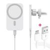 Wireless Charger Magnetic Car phone Holder for iPhone 14 13 Pro Max 12 Phone Accessories 30W Fast Charging Induction Adapter 4