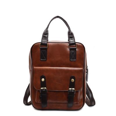 Umhängetasche, Damen neuer modischer und kreativer Rucksack, personalisierte PU-Umhängetasche, kann als Handtasche getragen werden