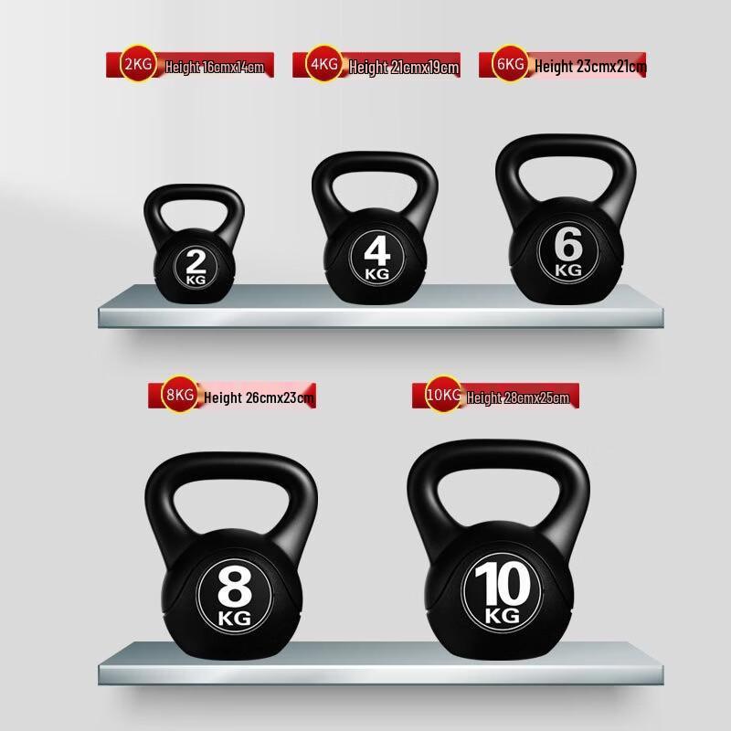 Yingjia Coated Home Fitness Kettlebell