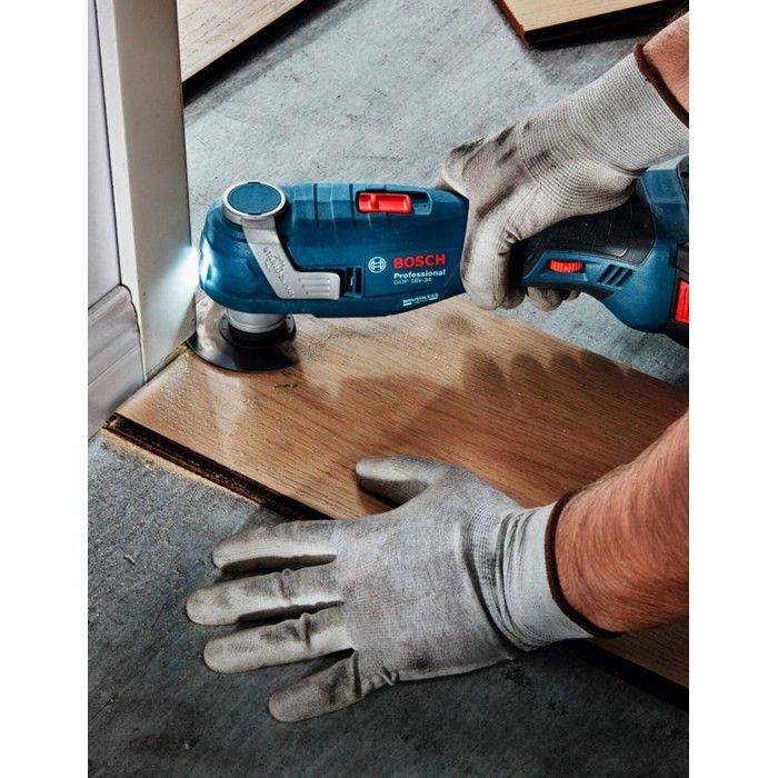 Outil oscillant 18v gop 18v-34 (sans batterie ni chargeur) en boite carton - bosch - 06018g2001