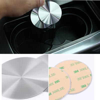 Para Mercedes Benz Clase CLA GLA C GLC GL E W211 W210 W204 W203 W205 W124 Cromado Portavasos Botella Moldura Estilo Lentejuelas