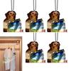 Aromas para Carro Ornamento Leve de Aromaterapia Pingente de Fragrância para Ar Automotivo Para Trailer RV Caminhão Sedan Pickup Espelhos Retrovisores