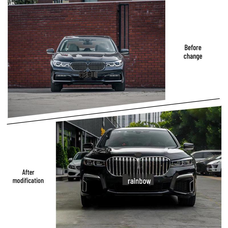 BMW 7 Series G12 Body Kit: Front Bumper, Headlights, Taillights for Old to New Model Transition