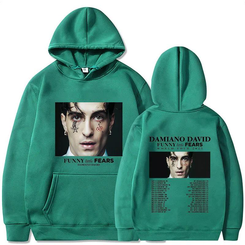 2025 Unisex Trendy Printed Hooded Sweatshirt - Fashionable & Versatile Casual Wear S