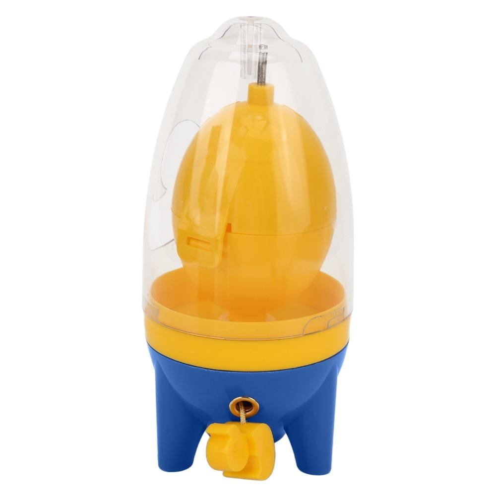 

Fun Shape Egg Scrambler Shaker High Torsion Rotation Hand Powered Golden Egg Make Manual Drawstring Egg Yolk White Mixer Kitchen синий