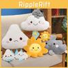 Theme Plush Weather Toy Cloud Thunder Rain Sunny Day Soft Doll Gift Teens Kids