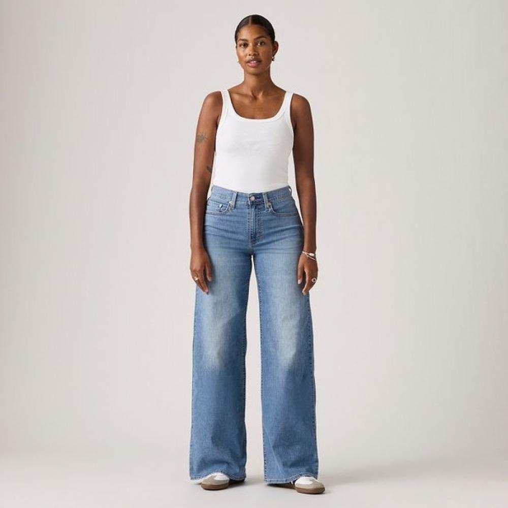 Levi S Women S 728 High riSe Wide Leg Cool jeanS 0039b0021