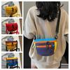 Large Capacity Dumpling Shoulder Bag Korean Style Sports Crossbody Bag Nylon Half Moon Bags Unisex