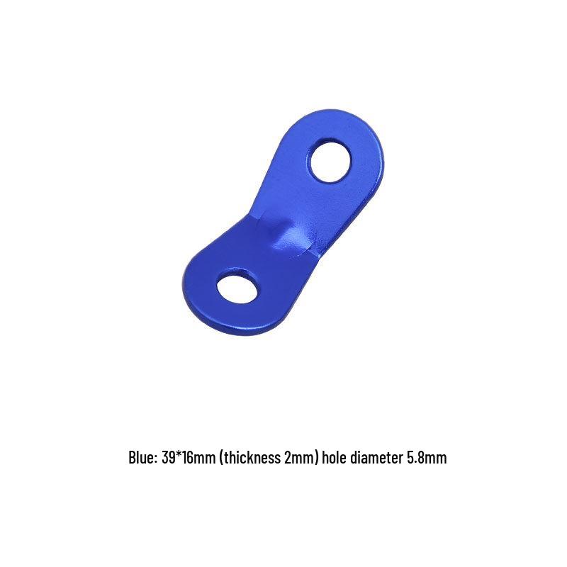 Aluminum Alloy Paracord Buckle for Camping Tents and Tarps