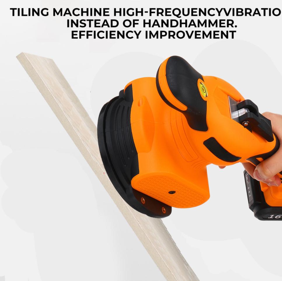 6 Speeds Adjustable Vibrator Automatic Leveling Tool 16V 60-120mm Tile Machine Ceramic Tile Vibration Suction Cup