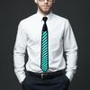 Voice Control Light Up Tie Beat Flash Mode Adjustable Length Sound Activated Tie Steady On Mode Neon Light LED Necktie