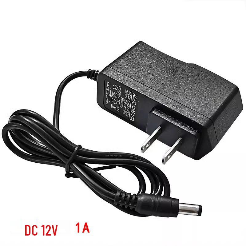 DC 12V Power Adapter for Cameras, Speakers, Amplifiers (1A-10A)