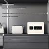 Deli Fingerprint & Password Small Home Office Security Safe