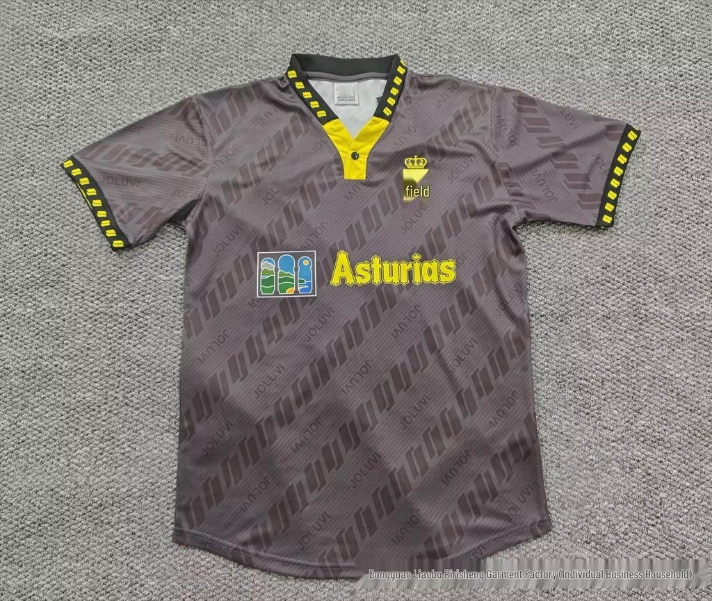 La Liga Retro Short Sleeve Jersey - Real Sociedad, Rayo Vallecano, Malaga, Oviedo Football Kit