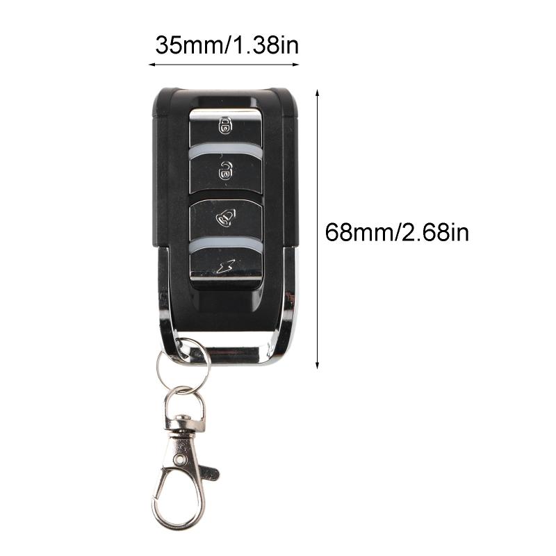 for Key Clone for Car Garage Doors Electronic Gates Appliances Control with Button 433.92MHZ Duplicator Remote Controlle