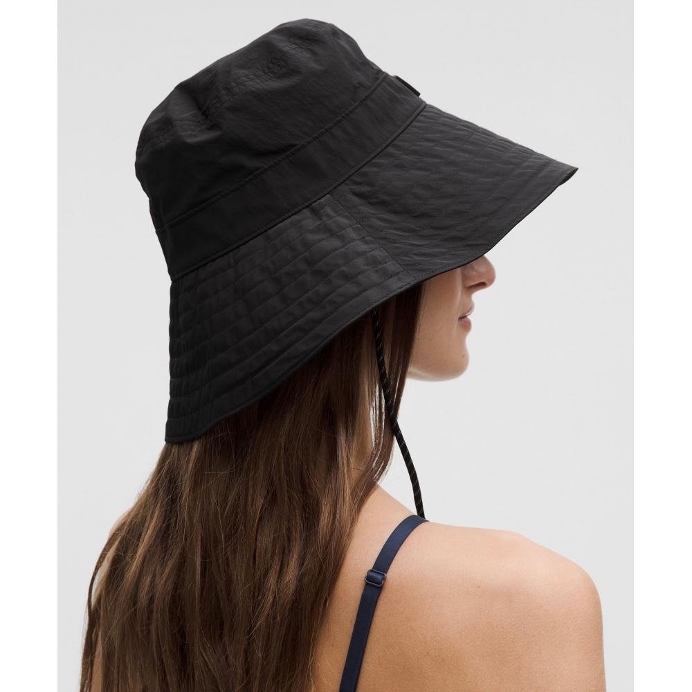 Lullulemon Women'S Extra Wide Brim Sun Hat Blk