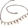 Les Trésors De Lily [D3671] - White 'Eglantine' Designer Necklace
