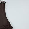 Women's Summer New Fashion Personality Tiered Ruffles Slim Fit Crew Neck Sleeveless Dress