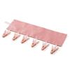 Portable Laundry Hanger for Small Garments, Folding Travel Design with 6 Hanging Grips and Easy Storage for Travel Use