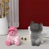 Cute Pet Animal Silicone Candle Mold DIY Kitten Bear Craft Plaster Resin Decoration Handmade Soap Candle Making Supplies
