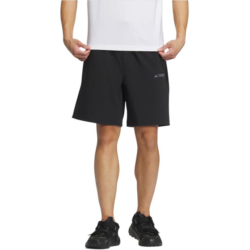 adidas Breathable Quick-Dry Sports Shorts Men Bottoms Black IS0289