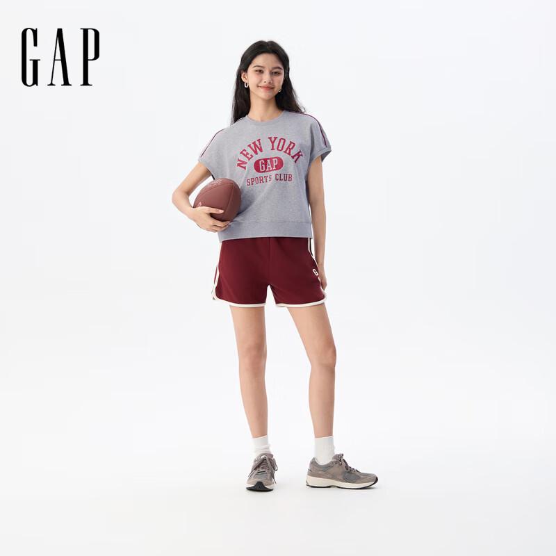 

Женские шорты Gap с логотипом, контрастной тесьмой и эластичной талией L (Asian Fit)