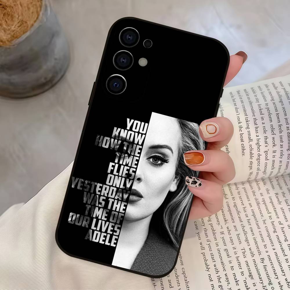 Singer A-Adele Phone Case Silicone Soft For Samsung S25,S24,S21,S22,S23,S30,Ultra,S20,Plus,Fe,Lite