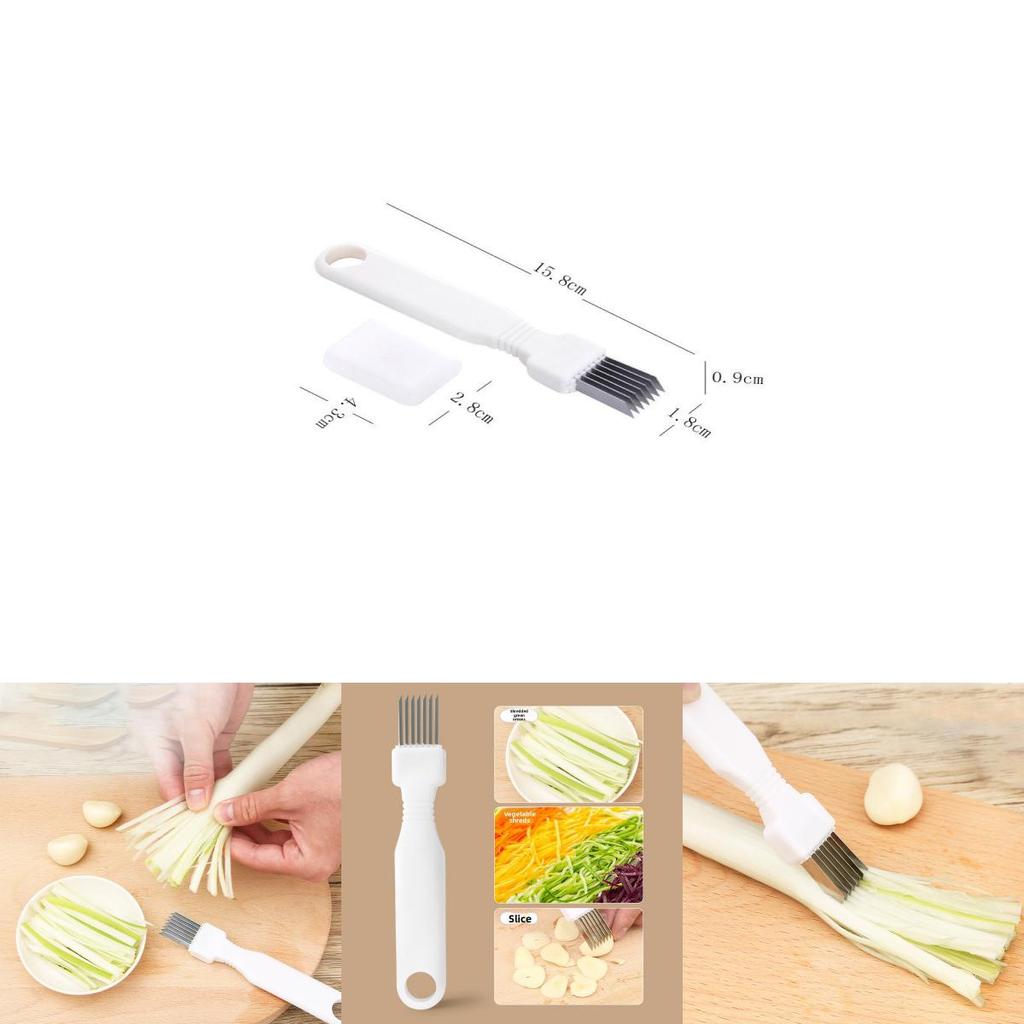 Convenient White Vegetable Onion Cutter Slicer Peeler Chopper For Effortless Cooking Prep