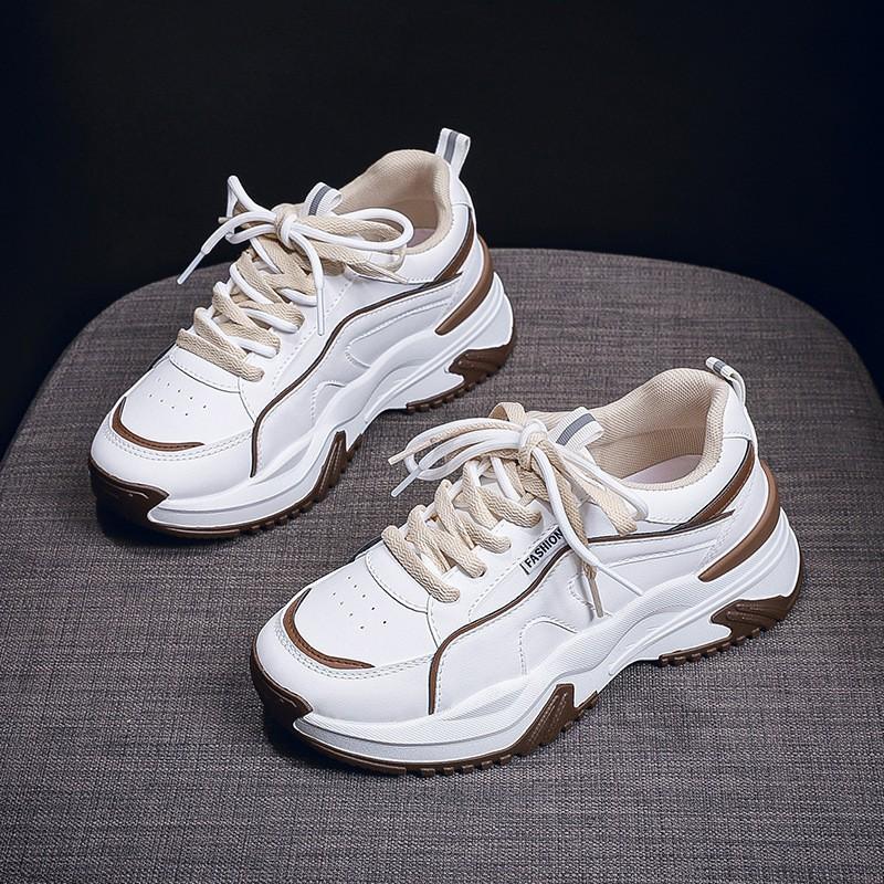 

Dad Shoes Women s Breathable Students casual Fashion Brand Platform Sole Height-increasing Sports 38