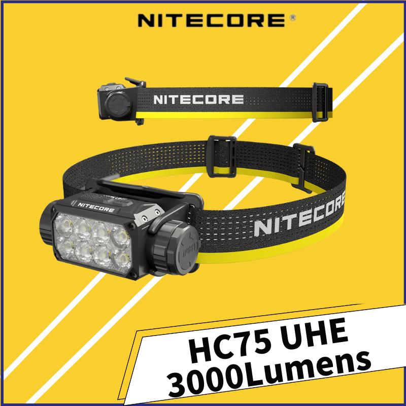 NITECORE HC75 UHE 3000Lumens Type-C Rechargeable