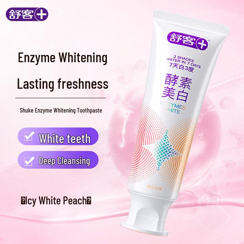 Shuke Whitening Enzyme Toothpaste Twin Pack