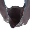 Kusguru Japan 2-Way Sub Bag, Water-Repellent Embroidered Washer, Women's, BK219-3, Dark Gray
