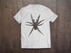 Tarantula Andedjur Spindel / Tung bomull unisex T-shirt med tryck topp
