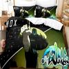 New Wakfu Bedding Set Single Twin Full Queen King Size Bed Set Adult Boys Bedroom Duvet Cover Sets Wakfu 3D Print Bed Sheet Set