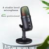 MU1000 USB Microphone Professional Condenser Microphone for Computer Recording Laptop Studio Game Singing Webcast Recording