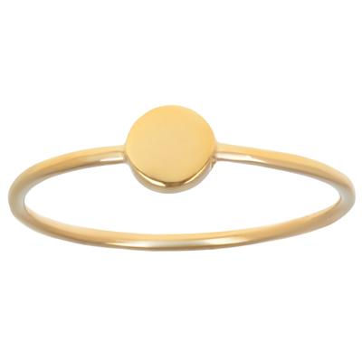 Gold Plated Ring 'Cleopatra' Golden - 5 Mm