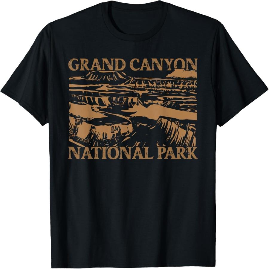 Grand Canyon US National Park T-Shirt XXXXXL чёрный