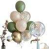 Bean Paste Green Latex Decorated Balloon Chain Package Decorated Wedding Avocado Party Vintage Bean Paste Green