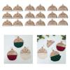 6Pcs Christmas Tree Decoration Pendant Xmas Tree Decor Pendant Crafts DIY Christmas Ornament