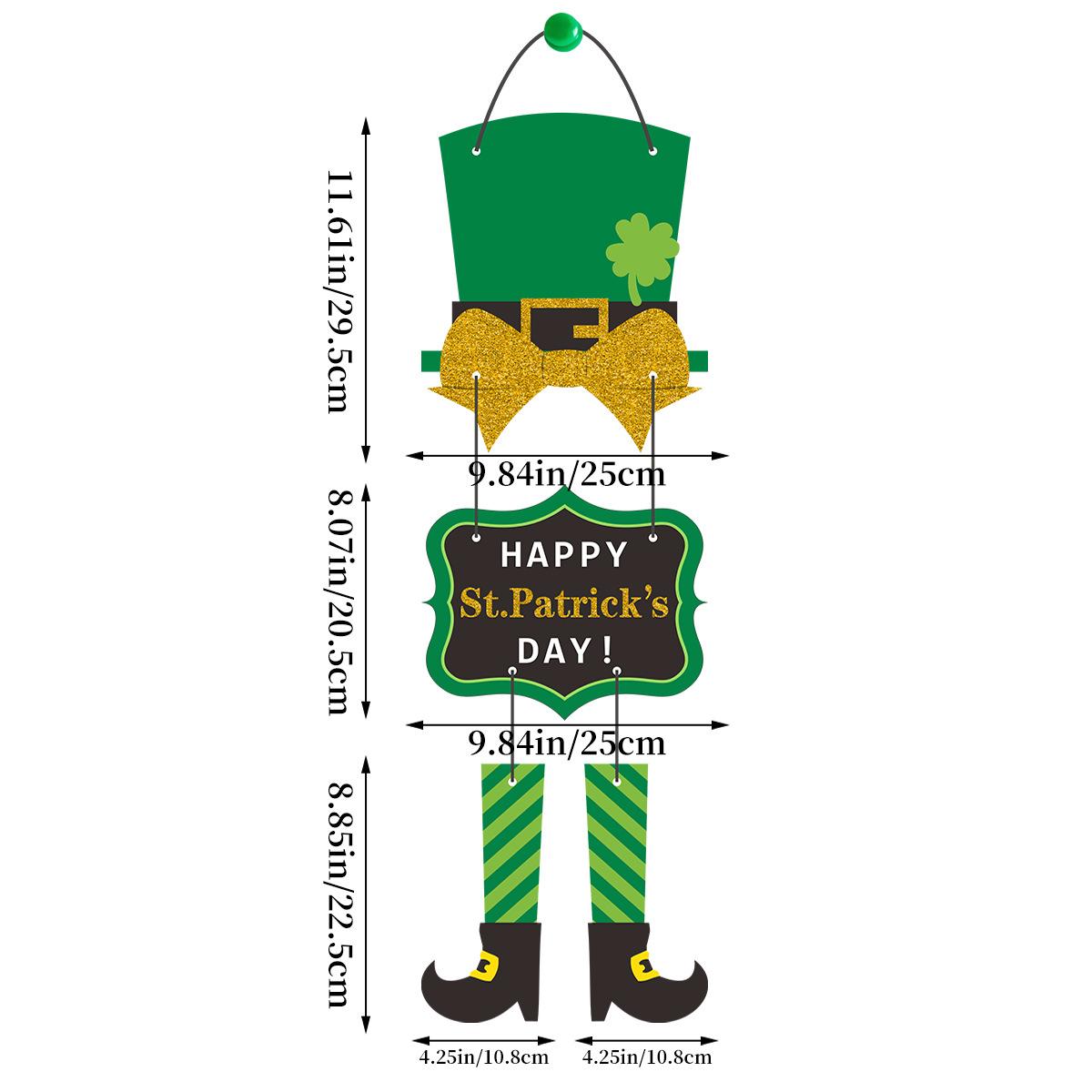 

St. Patrick S Day Party Decorative Door Signs Irish Festival Themed Outdoor Porch Decorations Listing Irish door hanging 2