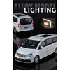NEU 1/24 Benz V260 MPV Legierungsmodellauto Spielzeug Die-Cast Guss Sound und Licht Rückzieher Auto Spielzeug für Kinder Fahrzeug