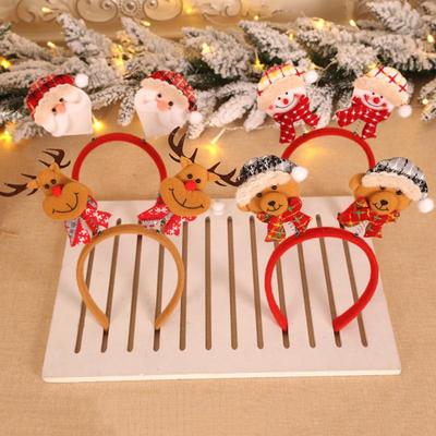 Christmas Headband Reusable Merry Christmas Decoration Comfortable And Not Tight To Wear Fashion Christmas And New Year Gifts
