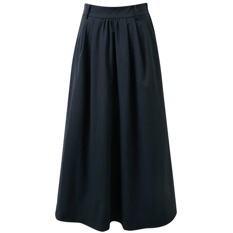 

Sancai Anti-Wrinkle High-Waist A-Line Midi Skirt XL
