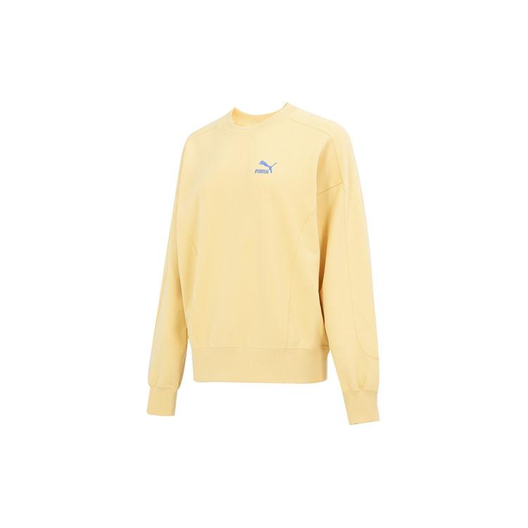

New PUMA Sweatshirts Women s Yellow 539955-42 XL