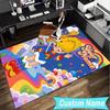 Custom Name Rug Rainbow Adventure Area Rug Suitable for Indoor And Outdoor,Carpets for Homes, Offices,Living Rooms,Home Decor,Christmas Gift